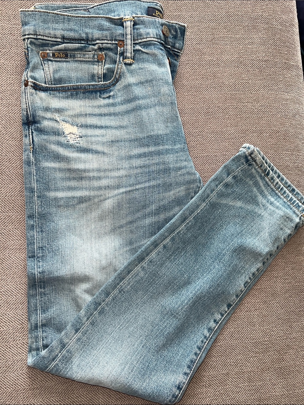 Polo by Ralph Lauren Light Wash Men’s Slim Straight Jeans